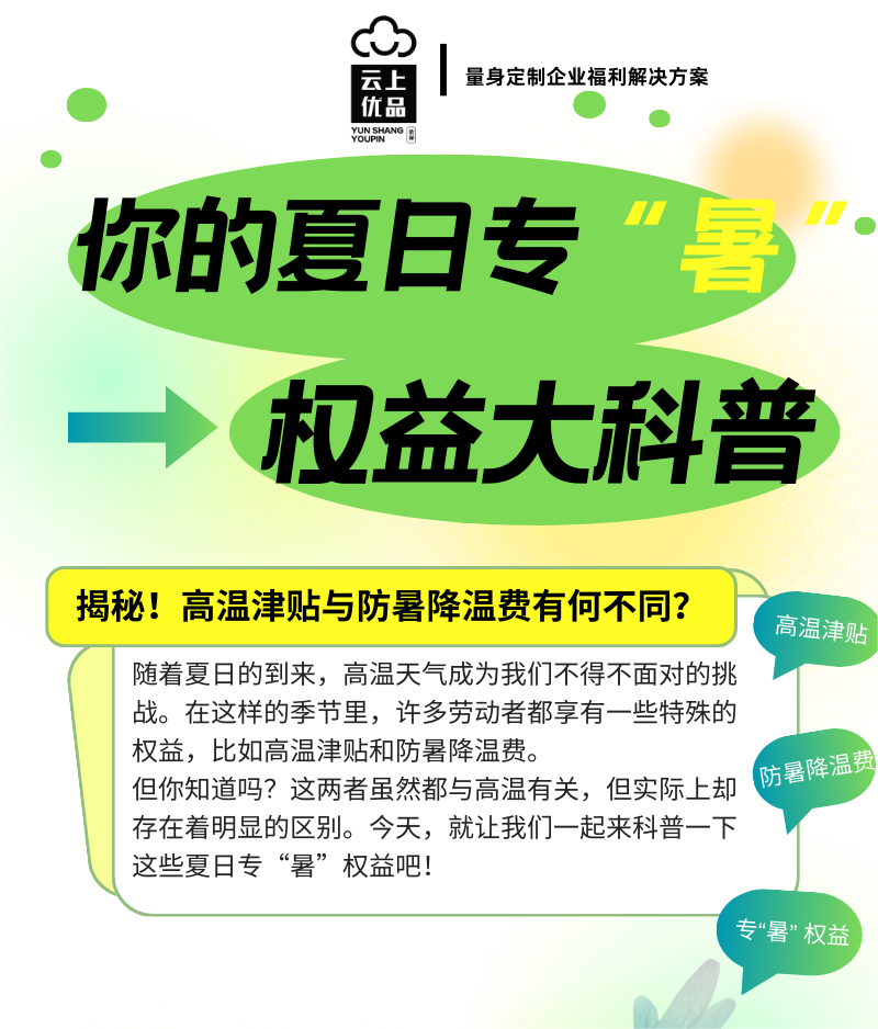 揭秘！高温津贴与防暑降温费有何不同？